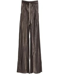 Rick Owens - Drawstring Panelled Trousers - Lyst