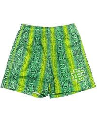 Eric Emanuel - Snake-Pattern Logo-Print Shorts - Lyst