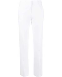 Emporio Armani - Straight-leg Tailored Trousers - Lyst