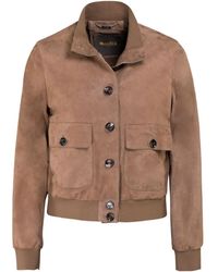 Moorer - Leren Jack - Lyst