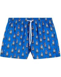 Sundek - X Pelo Foundation Dog-Print Swim Shorts - Lyst