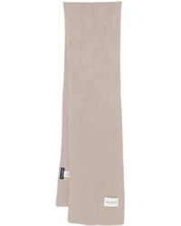 Marc O' Polo - Logo-Patch Ribbed Scarf - Lyst