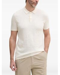 Joop! - Fine-Knit Short-Sleeved Polo Shirt - Lyst
