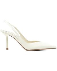 Le Silla - Chanel Vivienne Pointed-Toe Slingback Pumps - Lyst