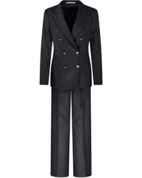 Tagliatore - Double-Breasted Button Suit - Lyst