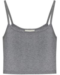 Officine Generale - Strap Cropped Top - Lyst