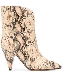 snakeskin boots womens