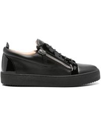 Giuseppe Zanotti - Frankie Leather Sneakers - Lyst