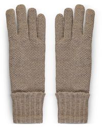 Moorer - Ribbed-Trim Gloves - Lyst