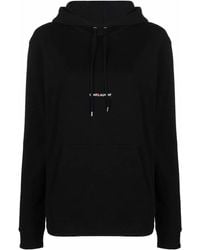 Saint Laurent - Logo Hoodie Sweatshirt - Lyst