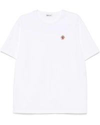 Bally - T-Shirt Con Logo Ricamato - Lyst