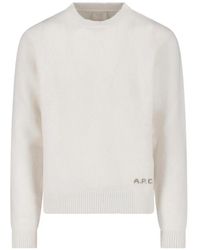 A.P.C. - Loose Wool Sweater - Lyst