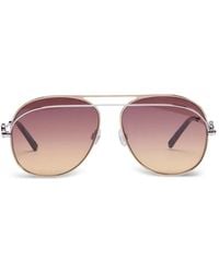 Viktor & Rolf - Pilot-Frame Sunglasses - Lyst