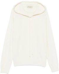 SERGIO MORETTI FIRENZE - Hoodie À Bords Côtelés - Lyst