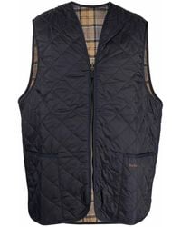 Barbour - Quilted Nylon Zip-In Liner - Lyst