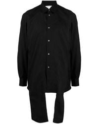 Comme des Garçons - Camisa Asimétrica De Manga Larga - Lyst