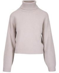 LeKasha - Roll-Neck Long-Sleeve Sweater - Lyst