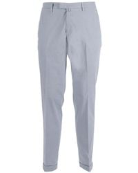 Briglia 1949 - Pressed-Crease Turn-Up Trousers - Lyst