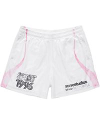 Acne Studios - Casual Graphic Shorts - Lyst