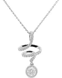 HYT Jewelry - 18Kt Diamond Pendant Necklace - Lyst
