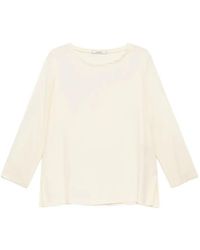 Maliparmi - Boat-Neck Long-Sleeved T-Shirt - Lyst