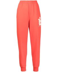 Stella McCartney - Graphic-Print Tapered Track Pants - Lyst
