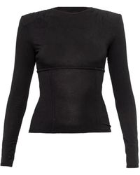 Nissa - Tencel And Wool Top - Lyst