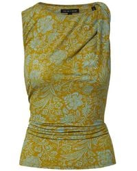 Veronica Beard - Haut Otessa À Fleurs - Lyst