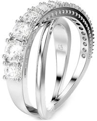 Swarovski - Hyperbola Ringe Mit Kristallen - Lyst