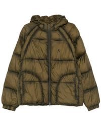 Represent - Translucent Hooded Puffer Jacket - Lyst