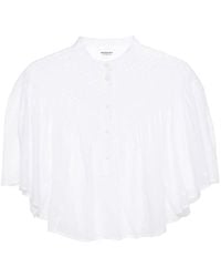 Isabel Marant - Safi Broderie-anglaise Blouse - Lyst