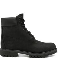 Timberland - Padded-Collar Lace-Up Boots - Lyst