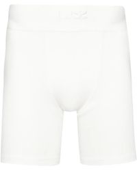 Ludovic de Saint Sernin - Logo-Embroidered Cyclist Shorts - Lyst
