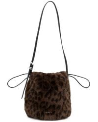 ROTATE BIRGER CHRISTENSEN - The Bon Bon Bag Leo Faux-Fur - Lyst