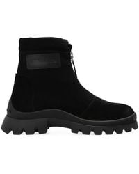 DSquared² - Bottines Zippées En Cuir - Lyst