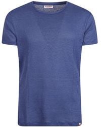Orlebar Brown - Ob-T Curved-Hem T-Shirt - Lyst