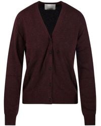 Isabel Marant - Button-Front V-Neck Cardigan - Lyst