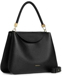 Coccinelle - Tiggy Braided-Handle Leather Tote Bag - Lyst