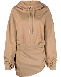 Off-White c/o Virgil Abloh - For All Hooded Sweatshirt Dress - Lyst