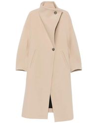 Tela - Scott Funnel-Neck Coat - Lyst