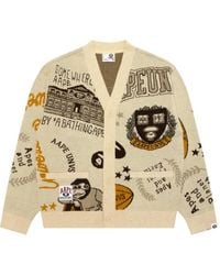 Aape By A Bathing Ape - Vest Met Knopen En Grafisch Design - Lyst