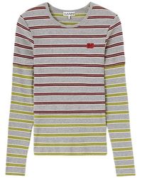 Ganni - Long-Sleeve Top - Lyst