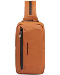 Piquadro - Corner 2.0 Water-Resistant Sling Bag - Lyst