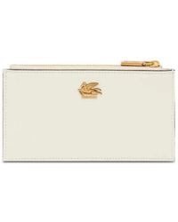 Etro - Pegaso Leather Cardholder - Lyst