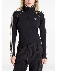 adidas - Pull Slim Tt À Fermeture Zippée - Lyst