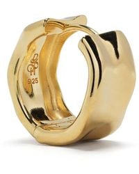 Dower & Hall - Chunky Hinged Hoop Earring - Lyst
