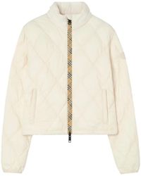 Burberry - Checker-Tape Quilted Nylon Bramford Jacket - Lyst