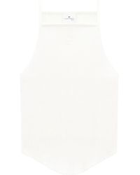 Courreges - Holistic Ribbed-knit Tank Top - Lyst