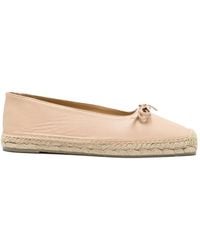 Castañer - Pax Bow Leather Espadrilles - Lyst