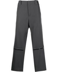 OAMC - Zip-Detail Straight-Leg Trousers - Lyst